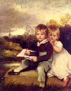 John Hoppner The Bowden Children oil on canvas